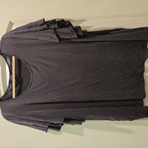Lucky Brand black flutter sleeve top size 3X